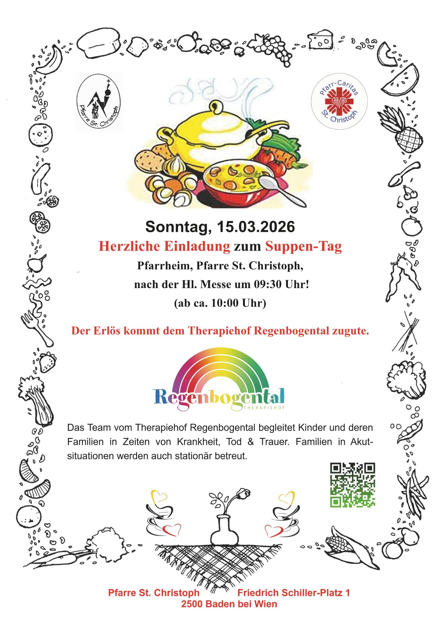 Plakat Suppensonntag