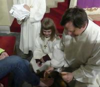 Fußwaschung (Foto: WG)