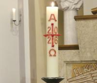 Osterkerze (Foto: PG)